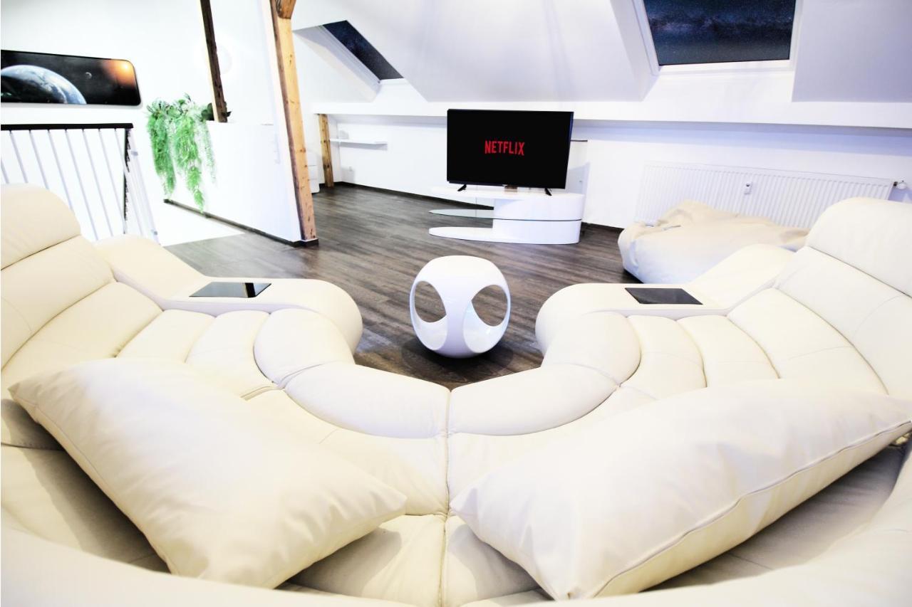 Secret Hideaways Space Loft Wohndesign Auf 2 Etagen L 450M Bis Uni Дуйсбург Экстерьер фото
