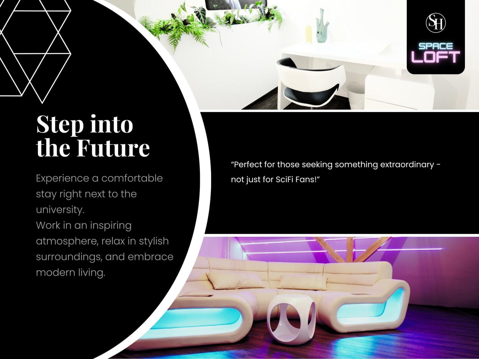 Secret Hideaways Space Loft Wohndesign Auf 2 Etagen L 450M Bis Uni Дуйсбург Экстерьер фото